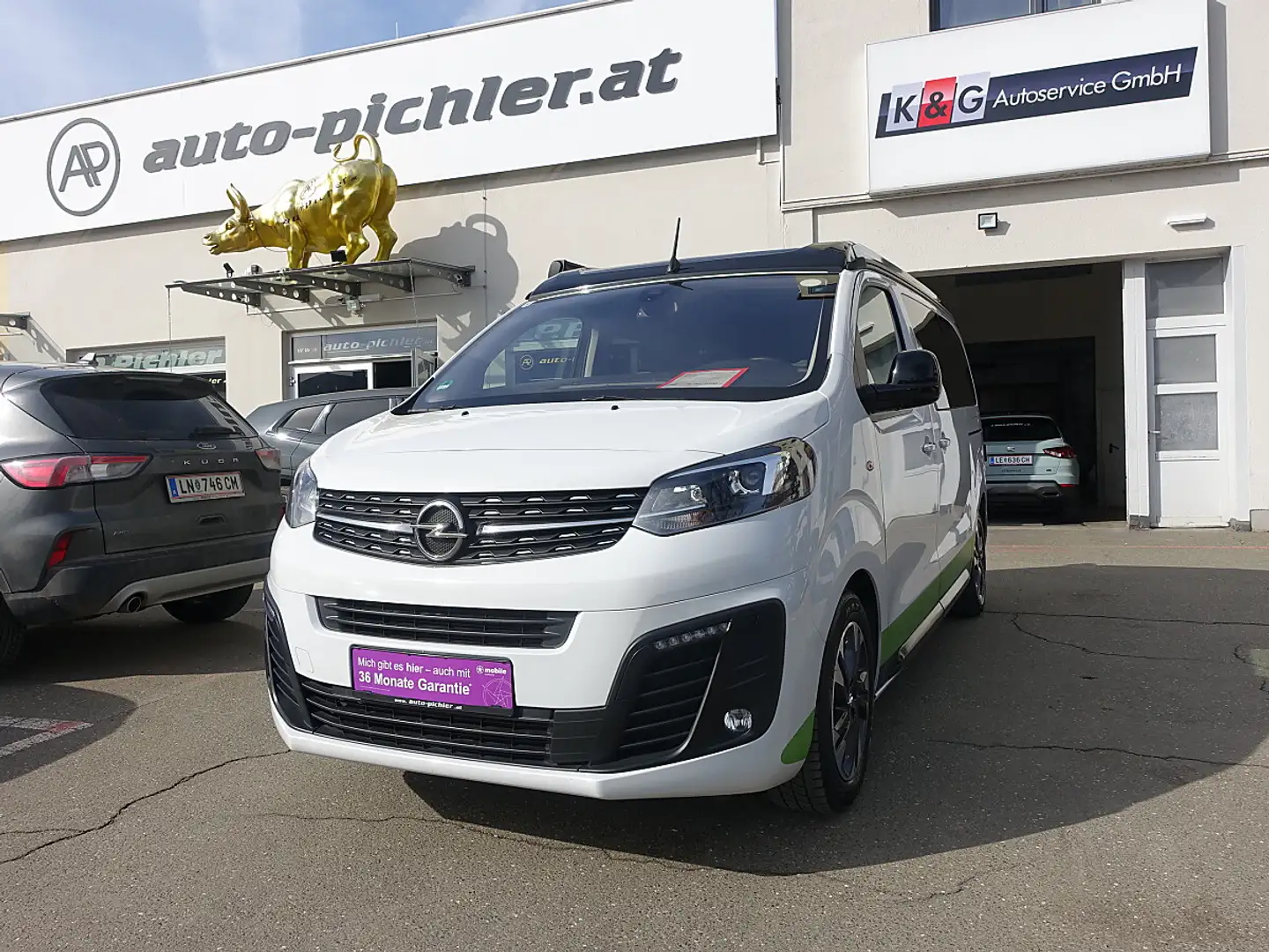 Opel Zafira Life Crosscamp 2,0 CDTI S&S Elegance M Aut. Weiß - 1