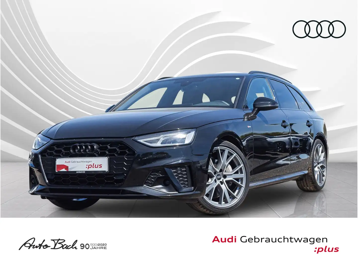 Audi A4 S line competition 40TDI Stronic S Sitz Schwarz - 1