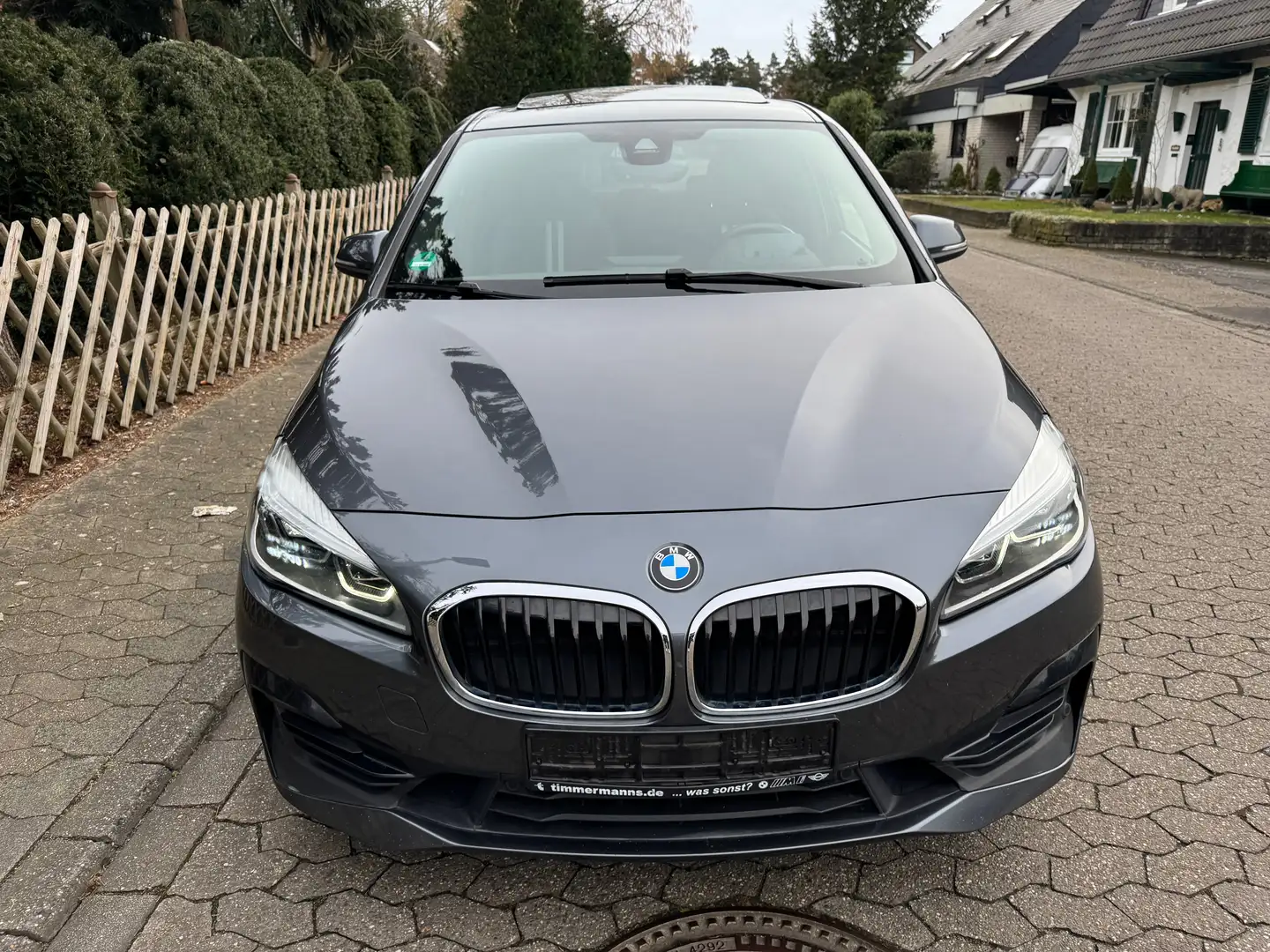 BMW 220 220 d SPORT LINE PANORAMA NAVI-PLUS+HUD LED LEDER Grau - 1