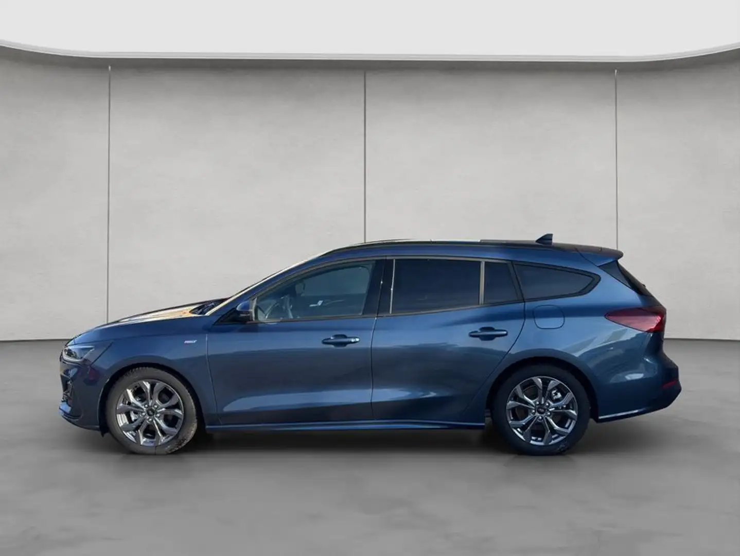 Ford Focus Turnier 1.0 EcoBoost Hybrid Aut. ST-LINE Bleu - 2