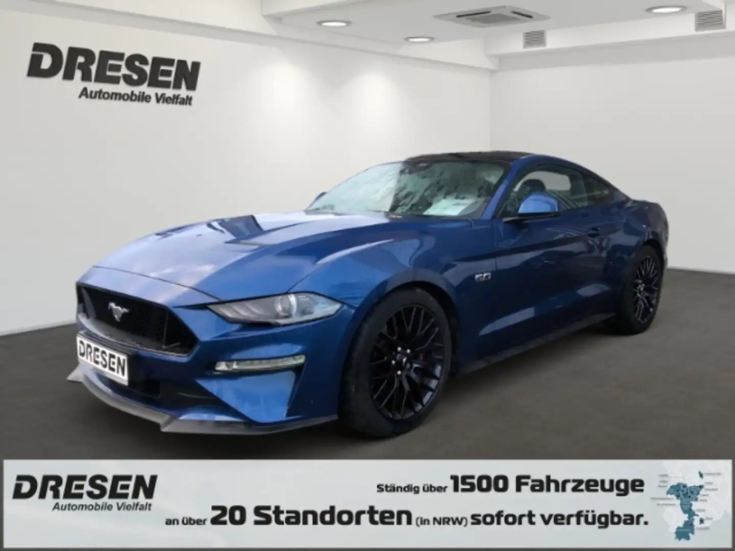 Ford Mustang Fastback GT 5.0 Rückfahrkamera+Klimasitze+Keyless Bleu - 1