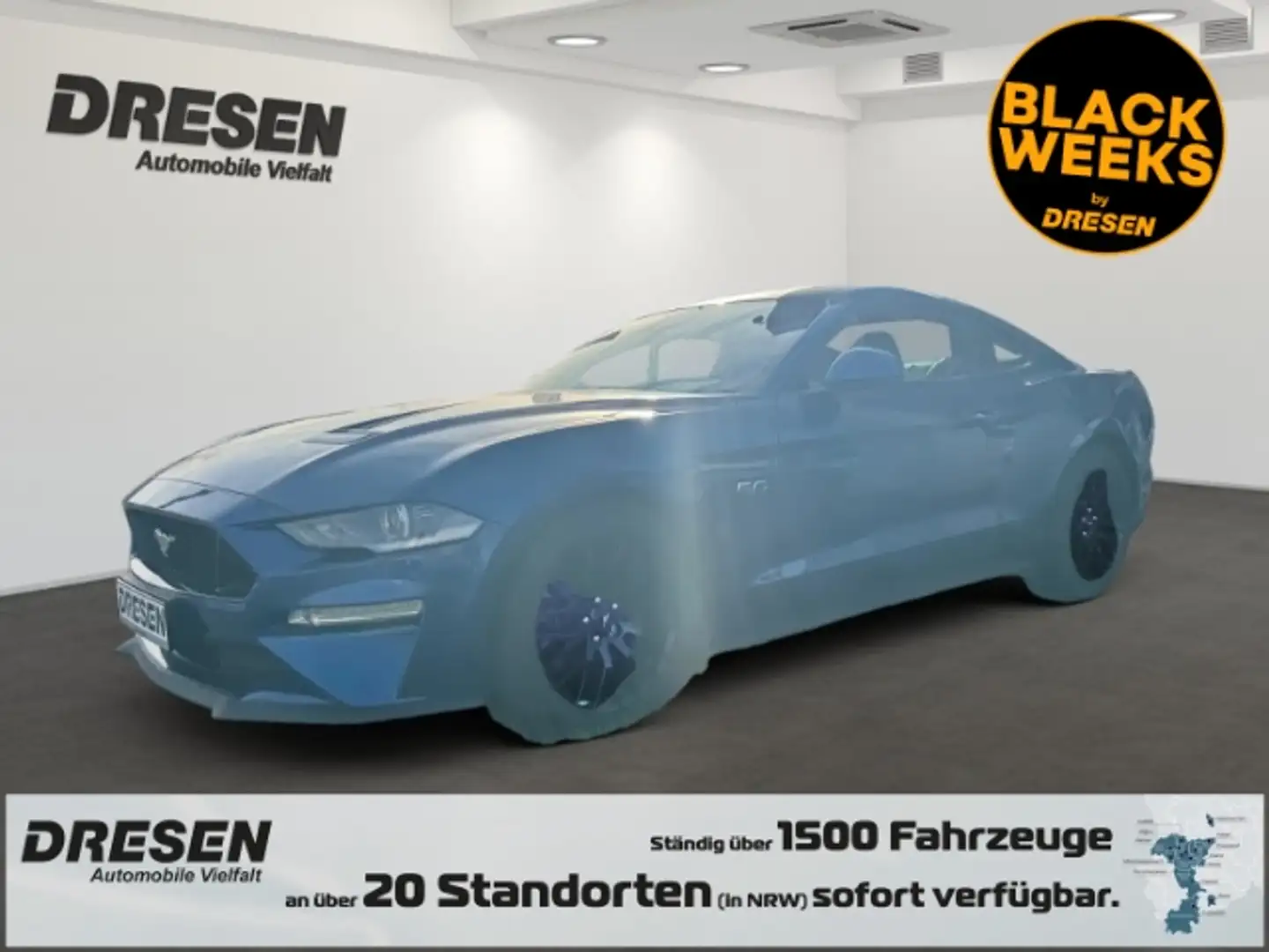 Ford Mustang Fastback GT 5.0 Rückfahrkamera+Klimasitze+Keyless Bleu - 1