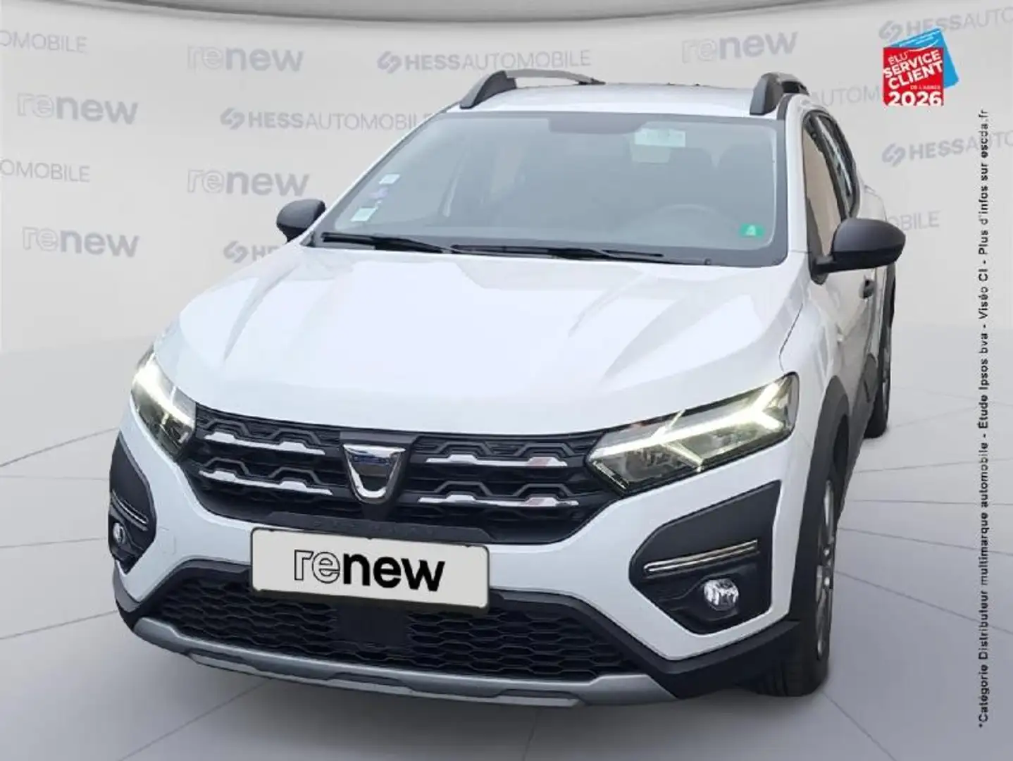 Dacia Sandero 1.0 ECO-G 100ch Stepway Confort Blanc - 1