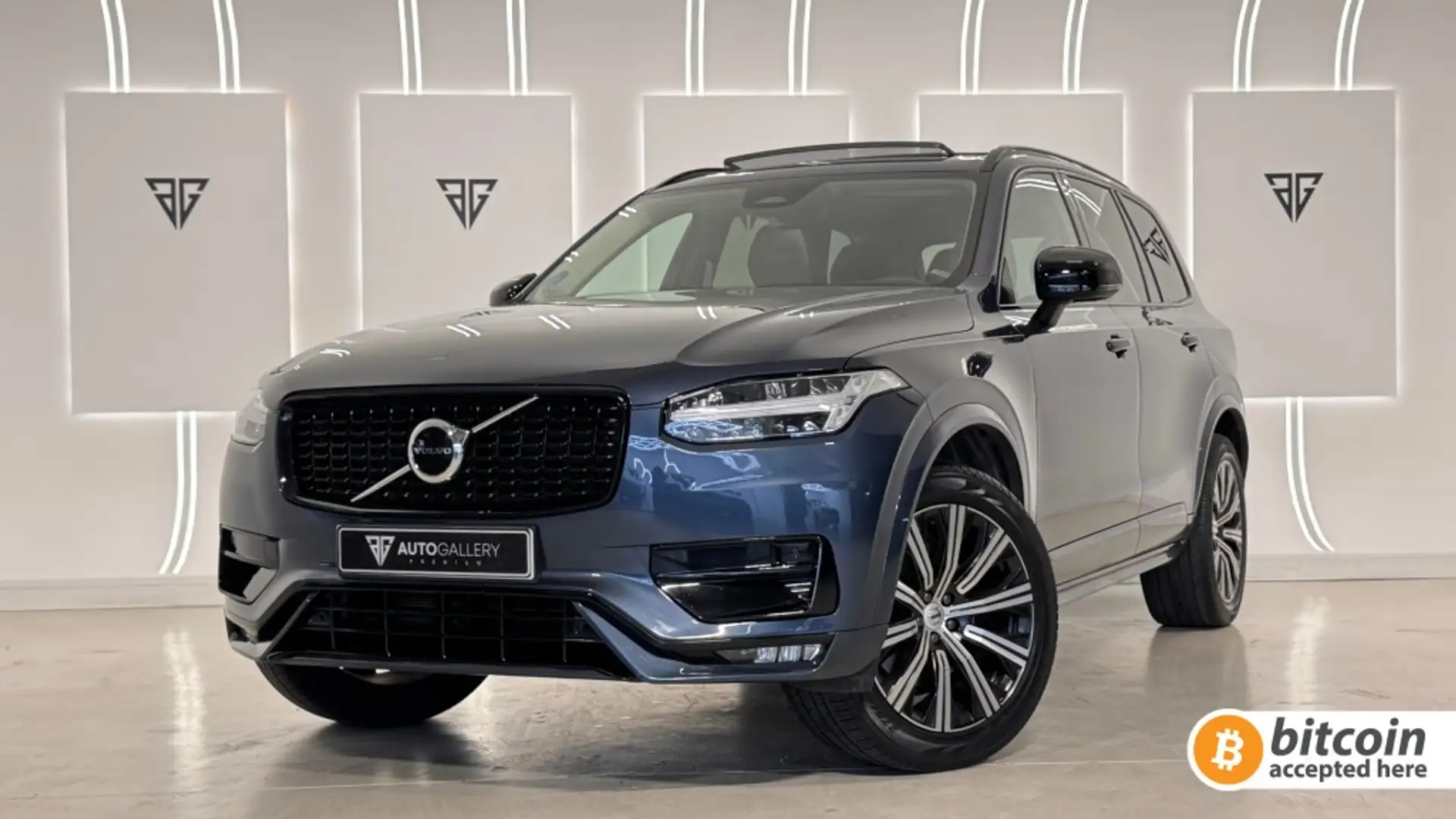 Volvo XC90 B5 Plus Dark AWD Aut. Bleu - 1