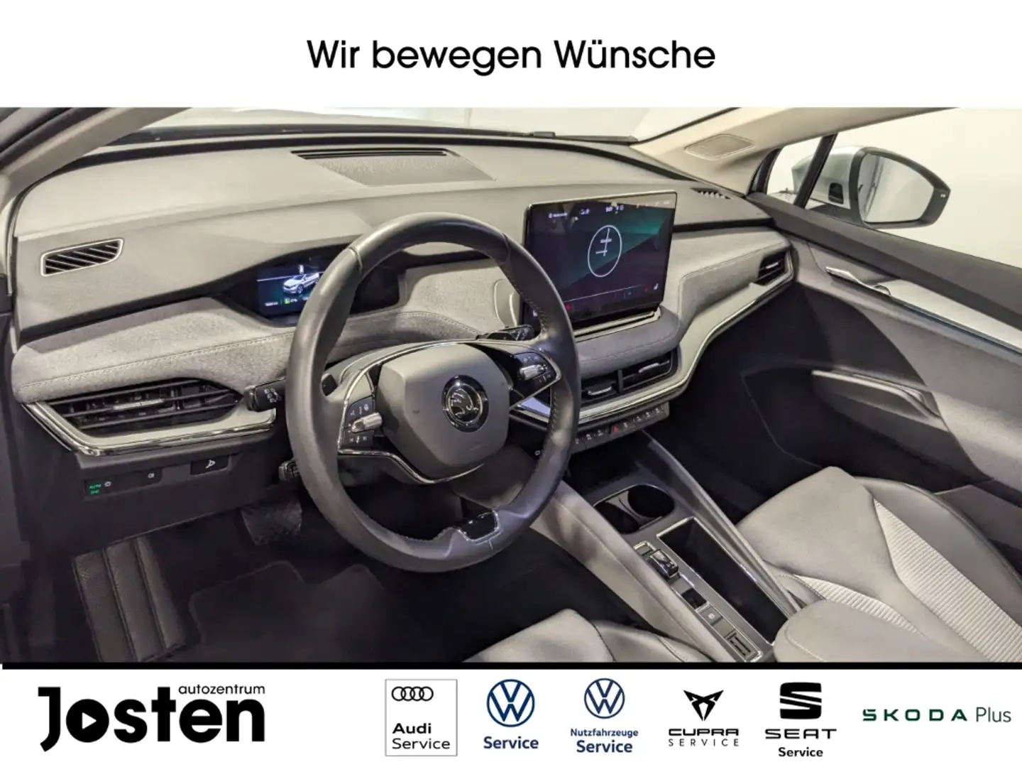 Skoda Enyaq 50 Loft NAVI ACC LED PDC RFK SITZHZG Silber - 2