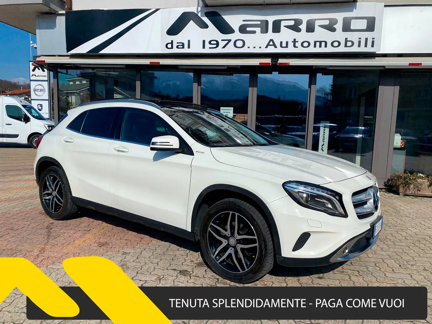Mercedes-Benz GLA 200 Enduro TETTO APRIBILE-INTERNI IN PELLE-NAVI Blanc - 1