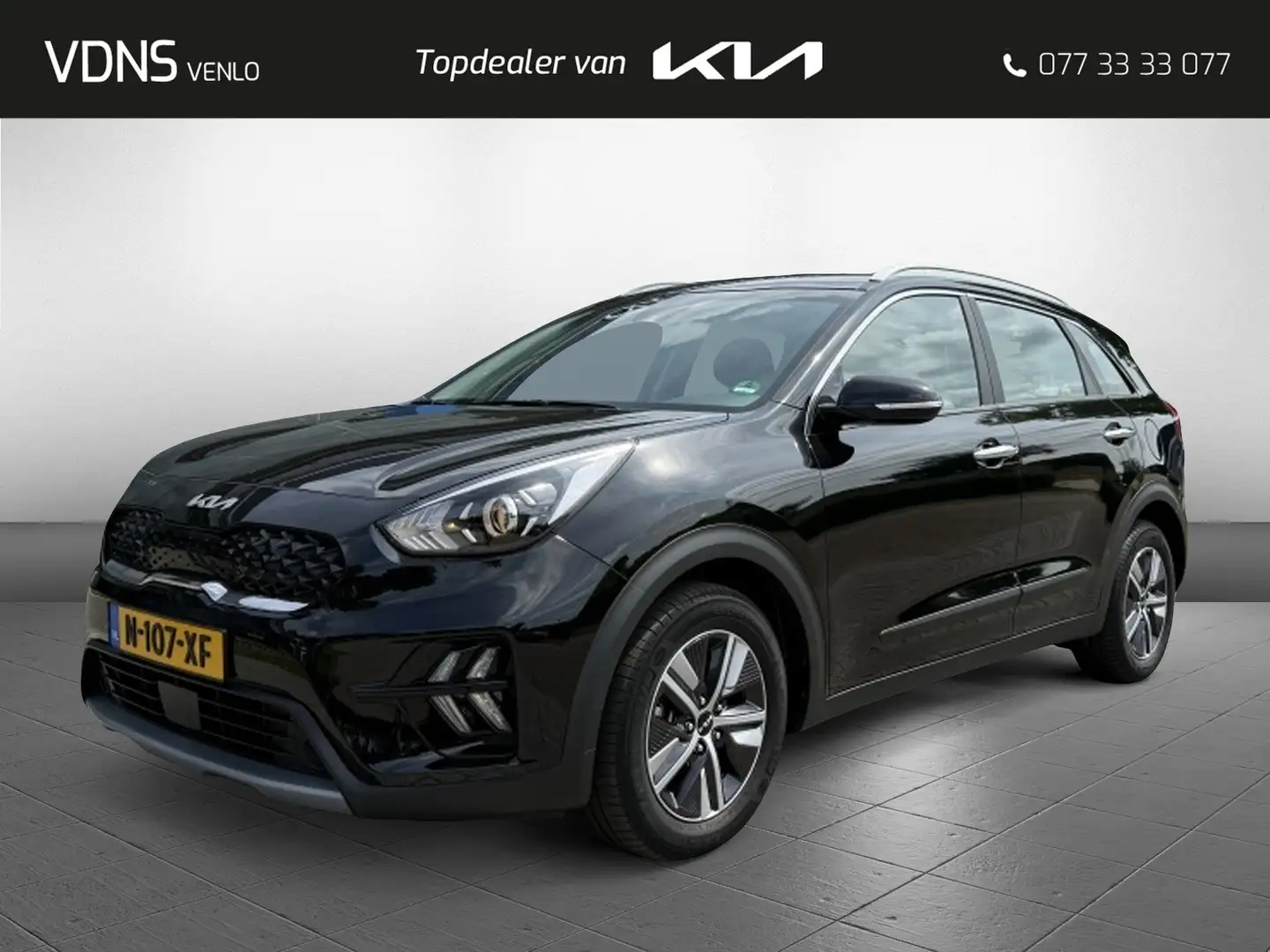 Kia Niro 1.6 GDi HEV DynamicLine | Navi | Camera | NL auto! Noir - 1