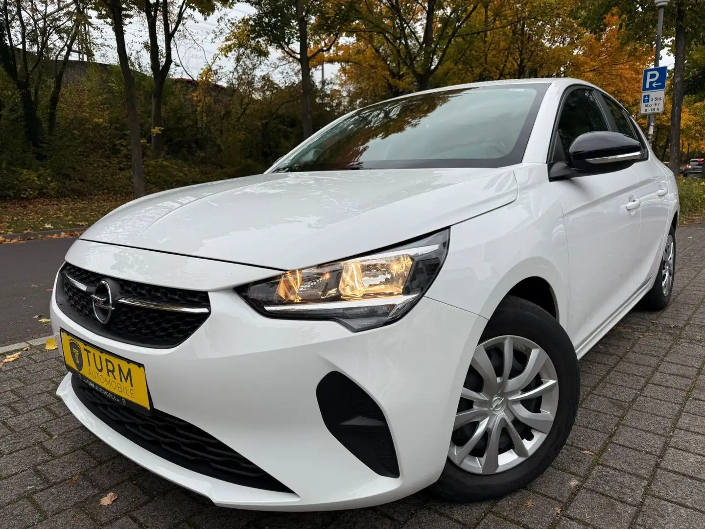 Opel Corsa F |1.Hand|NAVI|SHZ|180°Kamera|Tempomat|PDC Weiß - 1