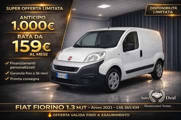 🔥 FIORINO DIESEL – PRONTO AL LAVORO – BASSI COSTI – DISPONIBILE SUBITO ⏳ !!IVA ESPOSTA!!