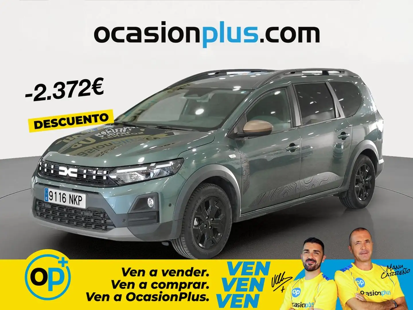 Dacia Jogger Hybrid Extreme 114kW 7pl. Verde - 1