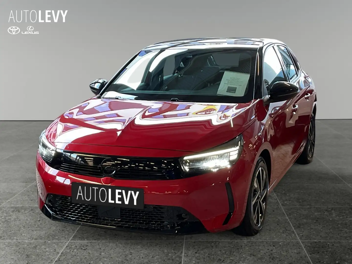 Opel Corsa F 1.2 Turbo GS +Kamera+CarPlay+Teilleder+ Rood - 2