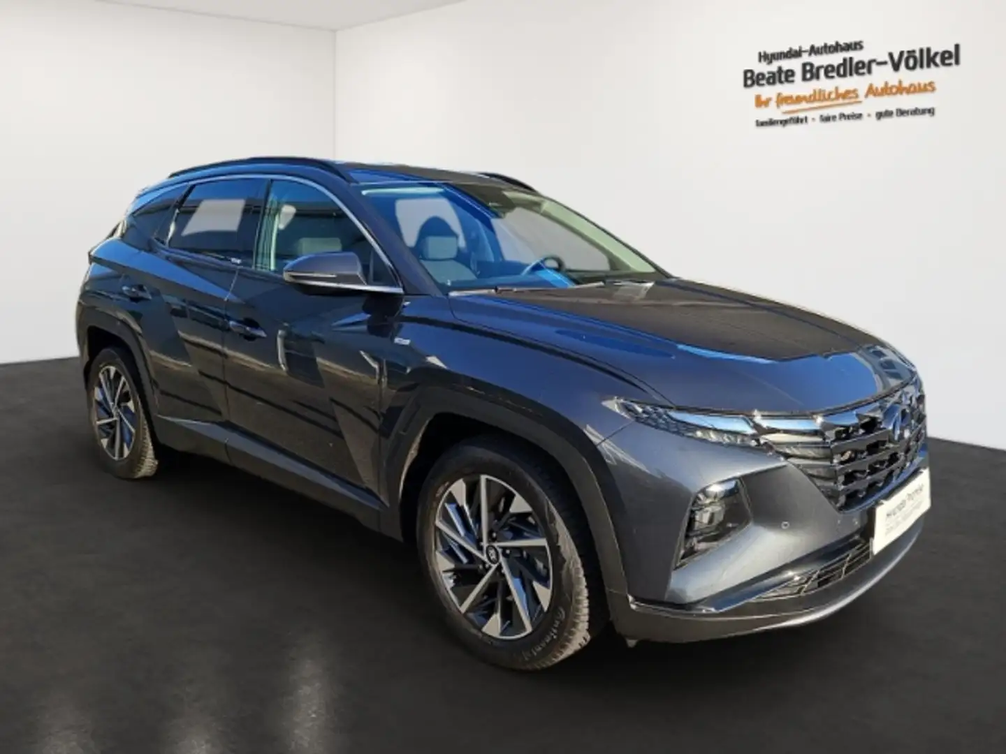 Hyundai TUCSON 1.6 GDI Turbo TREND Assist.-Paket el. Heckklappe Gris - 2