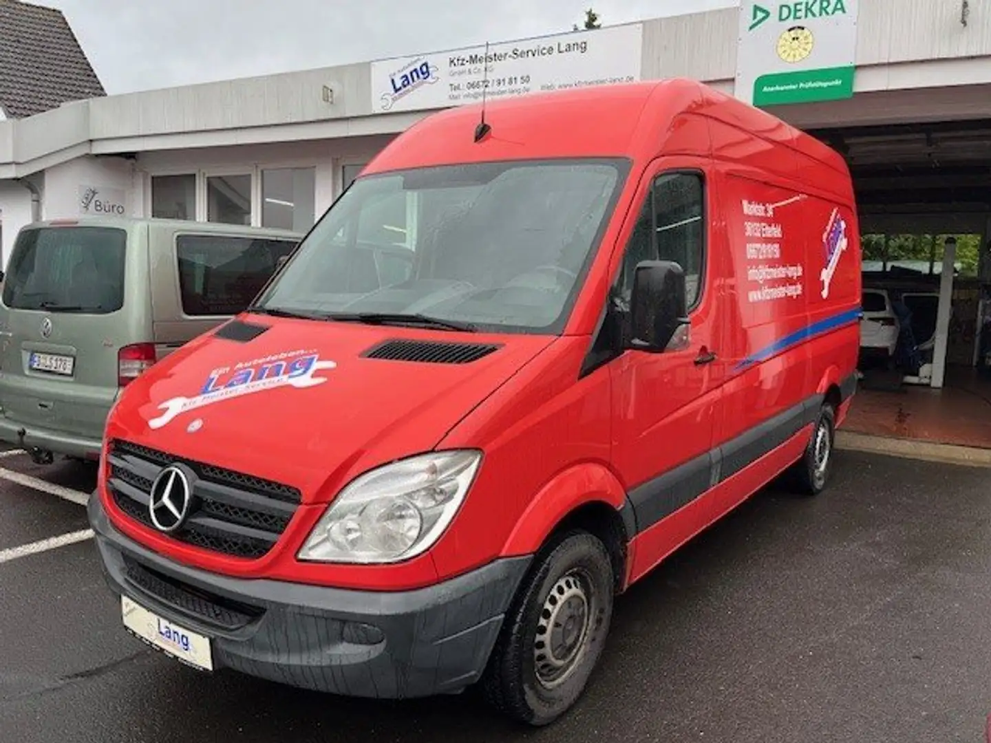 Mercedes-Benz Sprinter 213 CDI KAMERA ALLWETTER 270GRAD 3000AHK Rot - 1