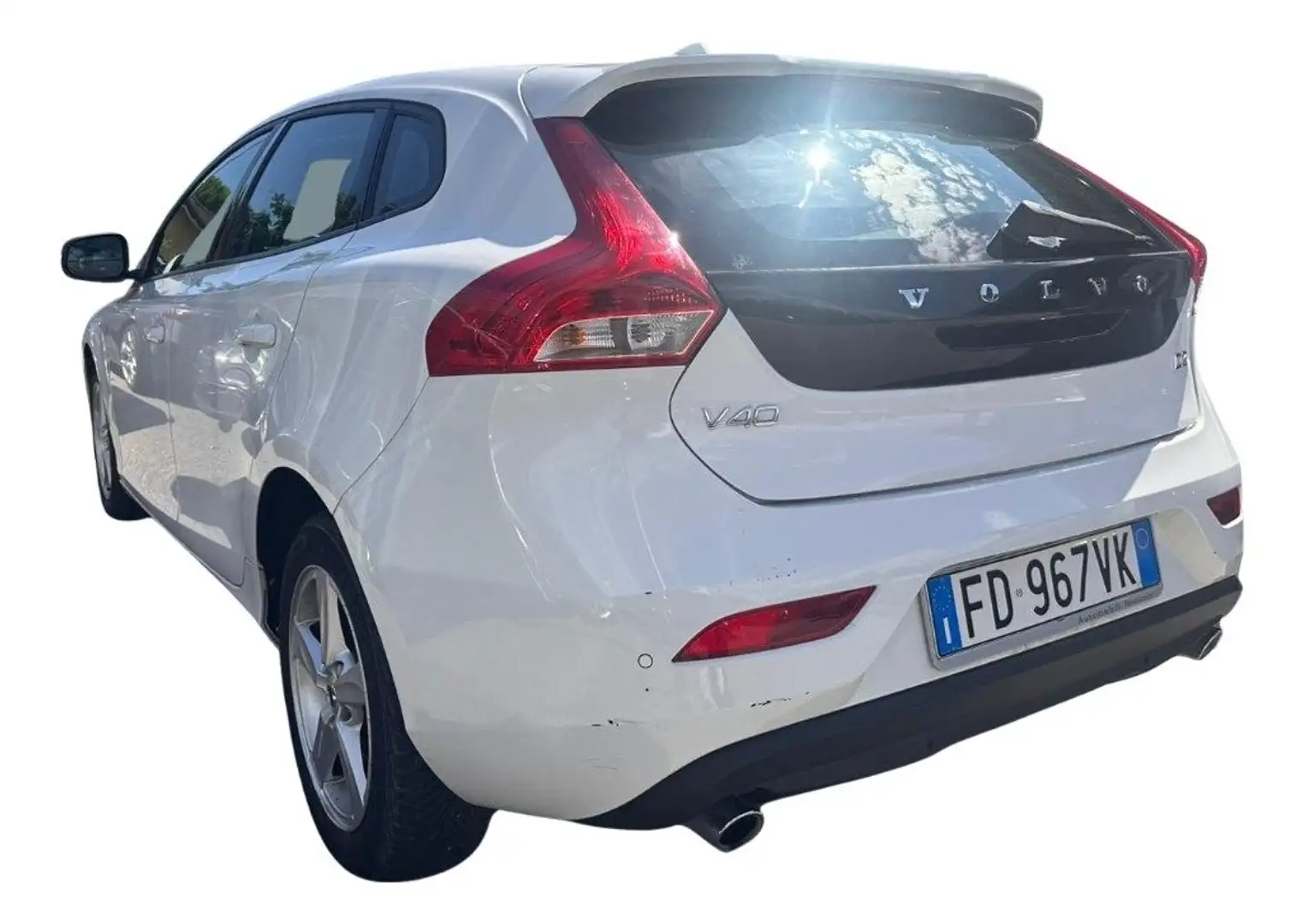 Volvo V40 D3 Kinetic Bianco - 2
