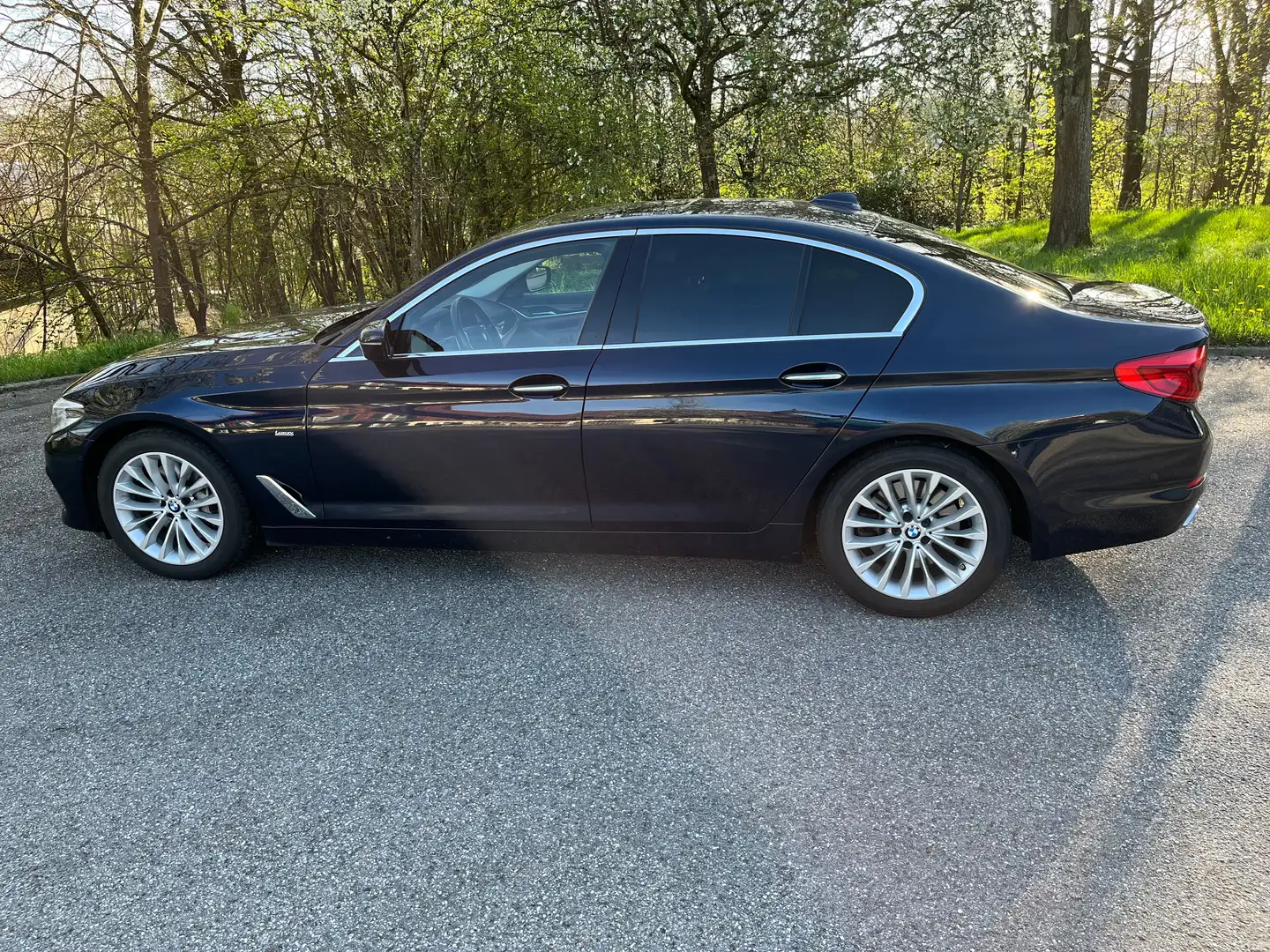 BMW 540 540i xDrive Aut. Luxury Line Синій - 1