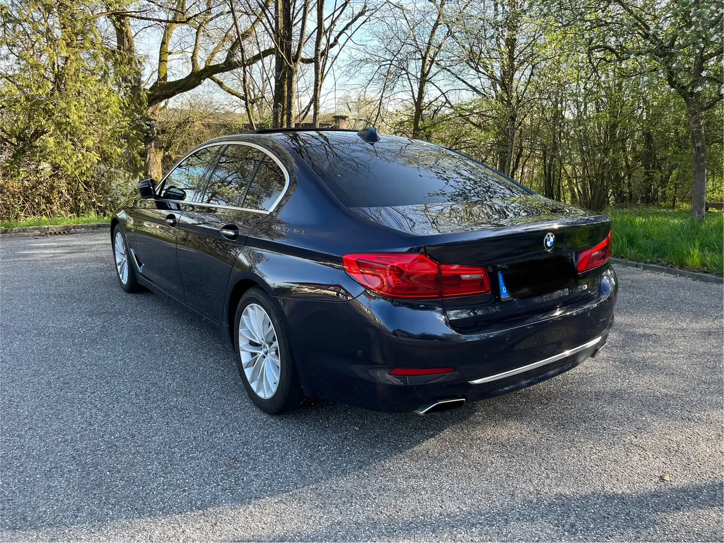 BMW 540 540i xDrive Aut. Luxury Line Синій - 2
