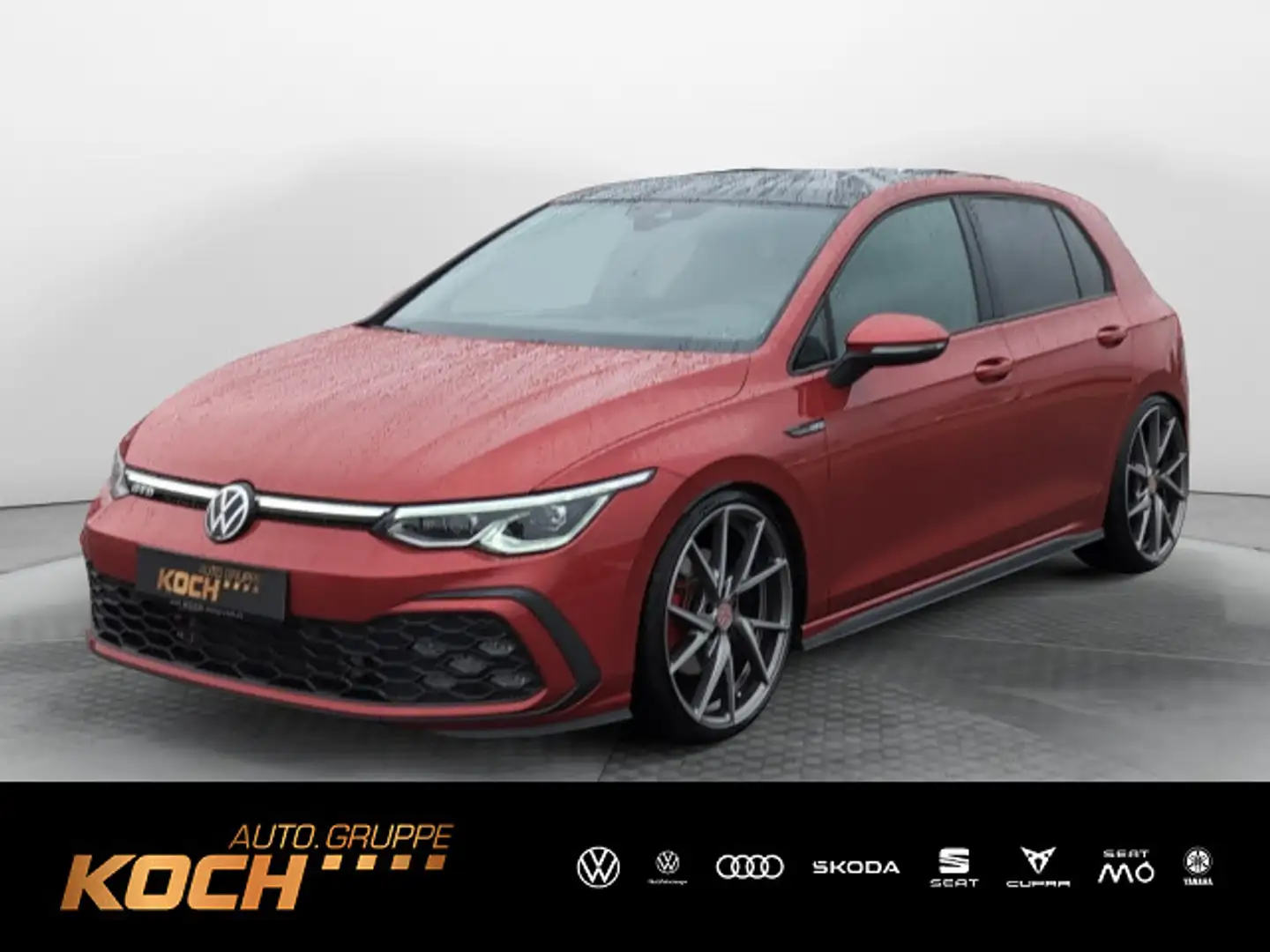 Volkswagen Golf VIII GTD DSG Pano NAi LED DCC Standheiz. Rot - 1