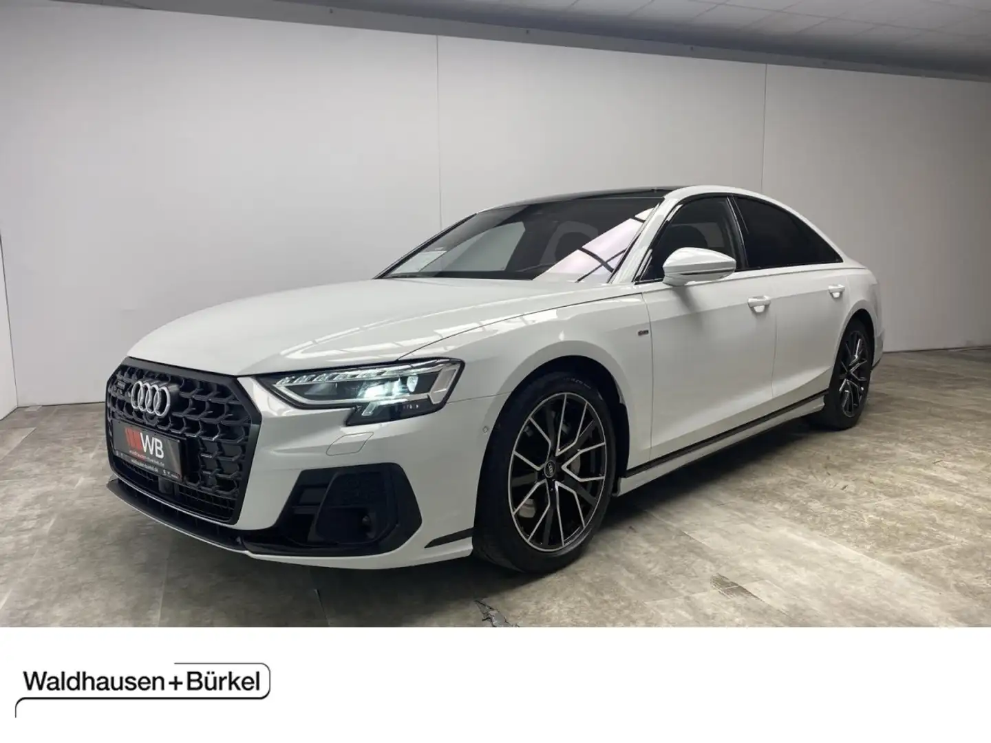 Audi A8 55 TFSI quattro S-Line Black Style Pano + Standhei Blanco - 1