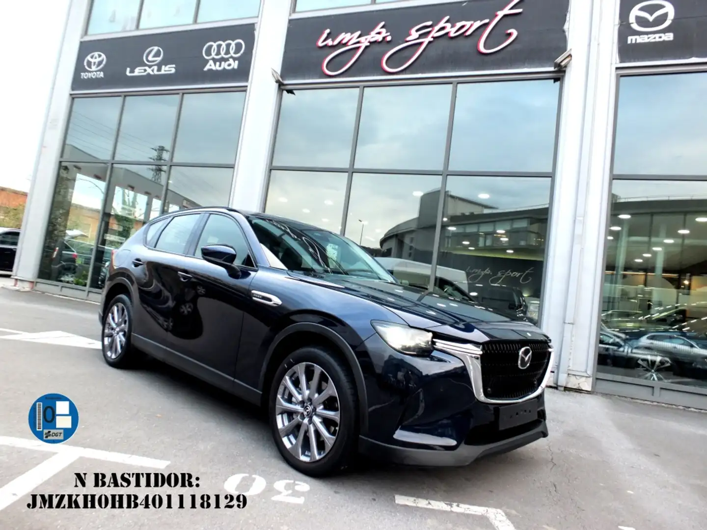 Mazda CX-60 2.5L e-Skyactiv-G PHEV Exclusive-Line Con-P+ Dri-P Azul - 1
