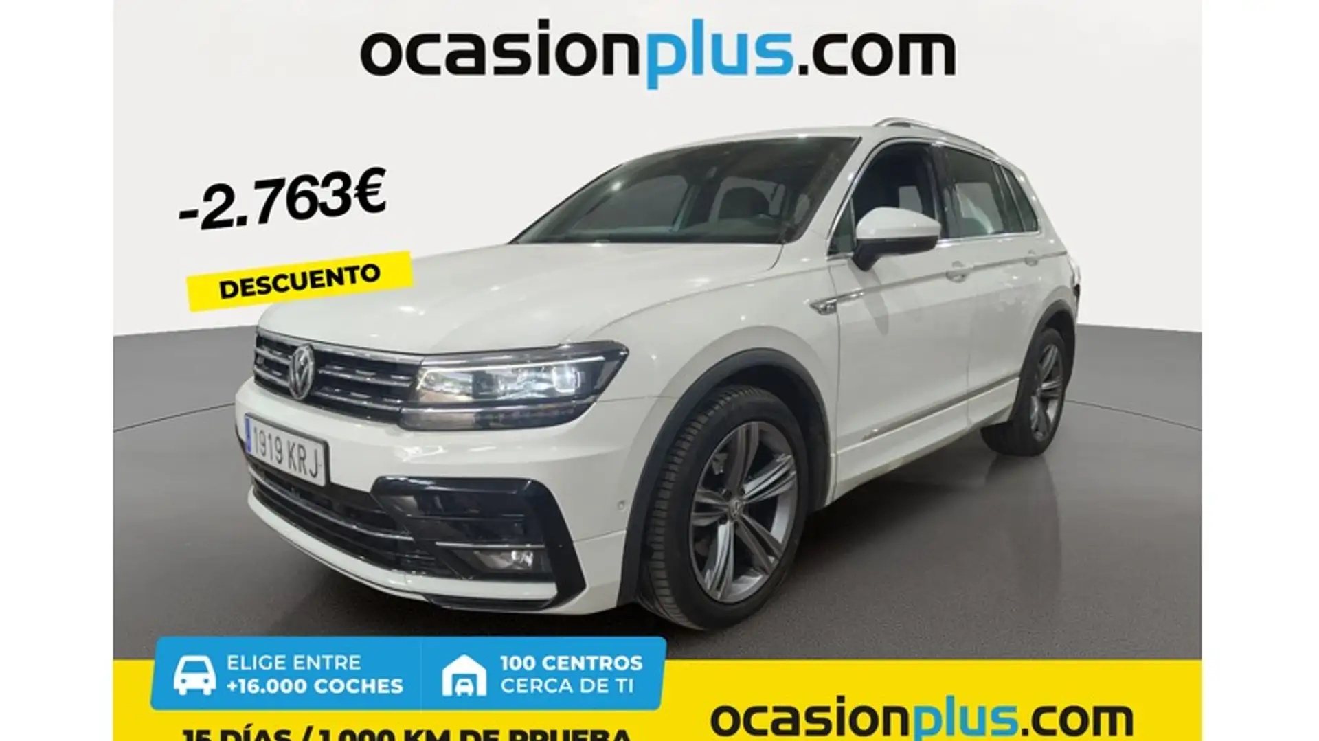 Volkswagen Tiguan 2.0TDI Sport DSG 110kW Wit - 1