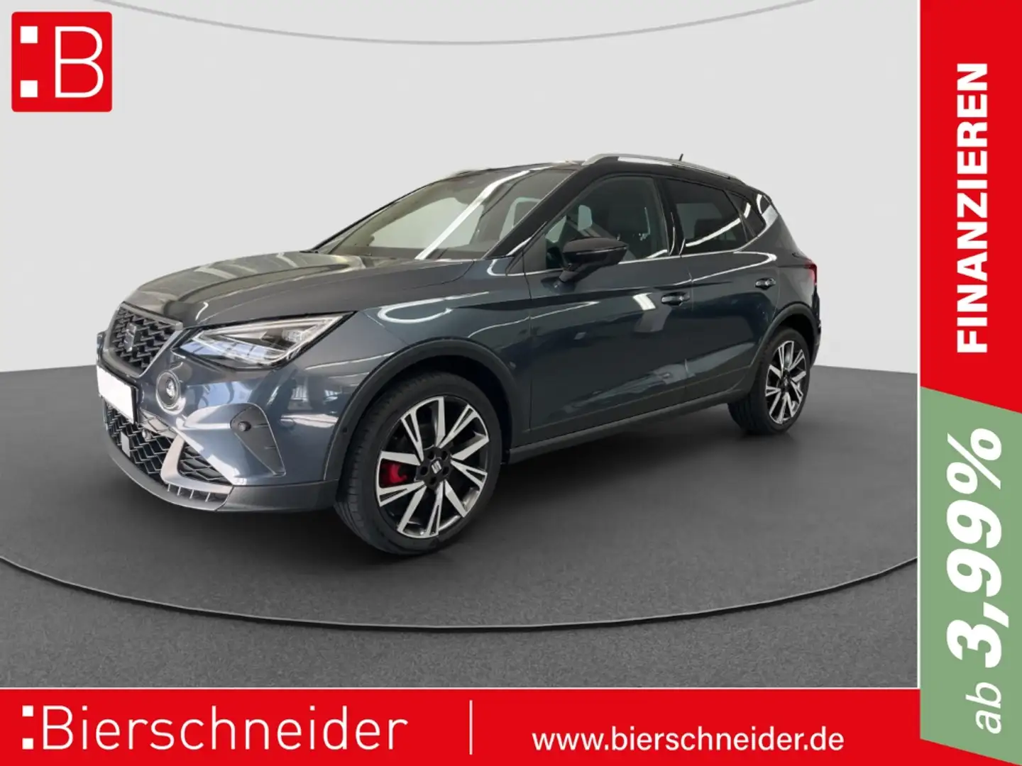 SEAT Arona 1.5 TSI DSG FR AHK NAVI REAR VIEW 18 SHZ Grau - 1