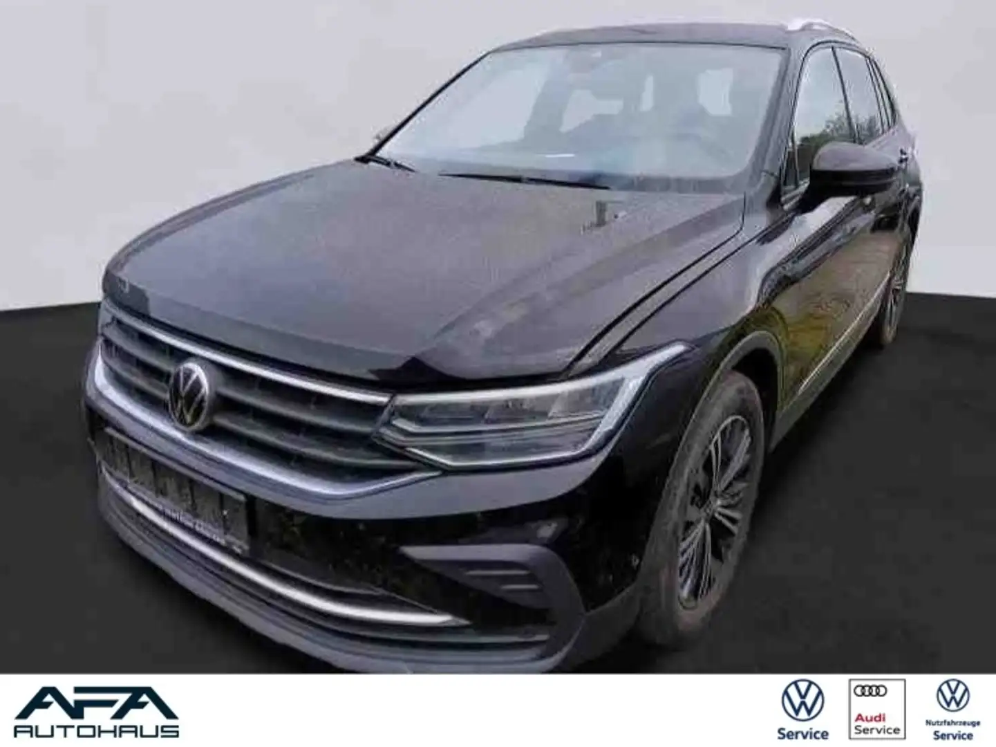 Volkswagen Tiguan 1.5 TSI UNITED DSG NAV*LED*ACC*DC*App-Co. Schwarz - 1