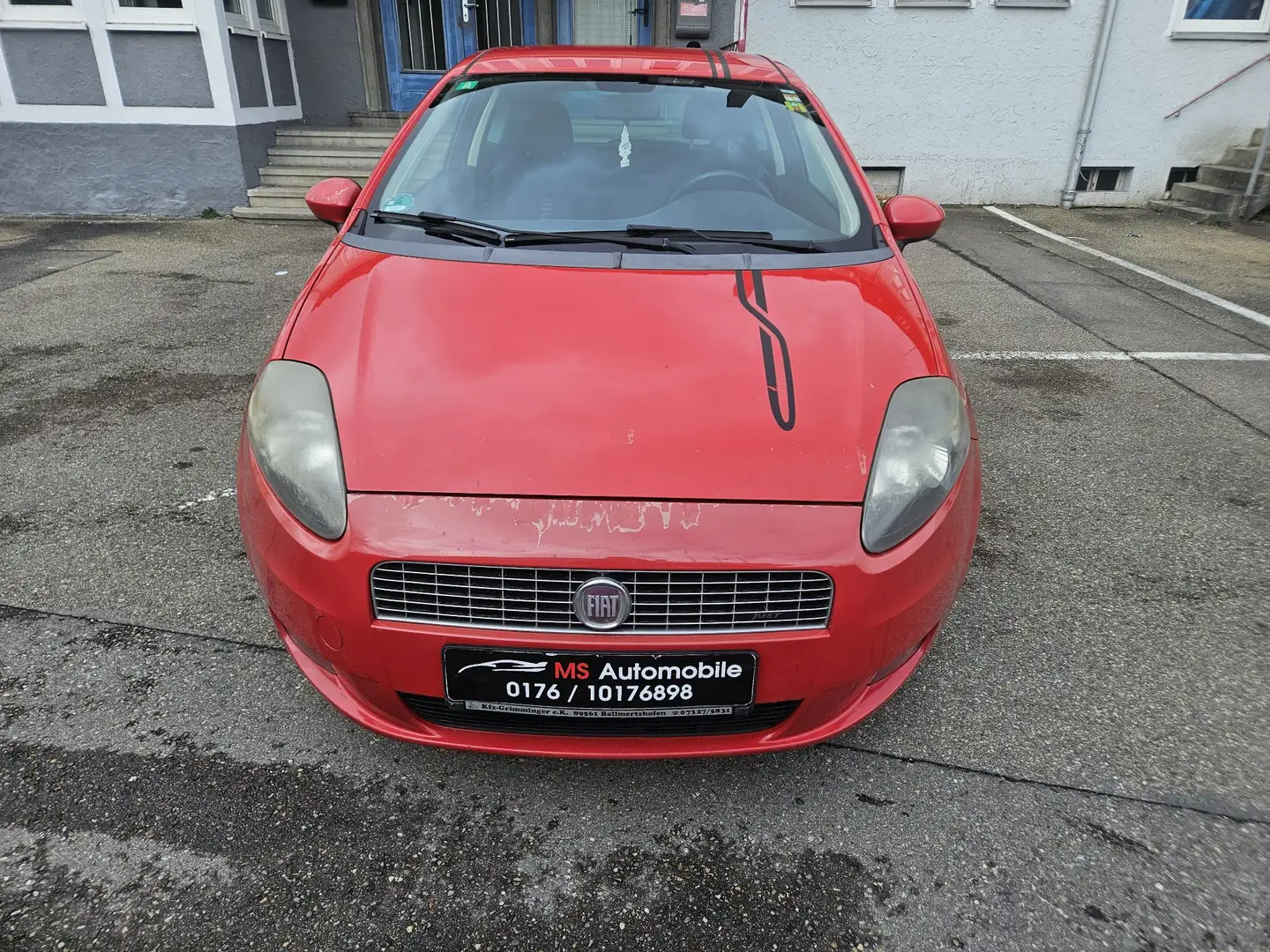 Fiat Grande Punto 1.4 16V Turbo Sport (88kW) Rot - 1