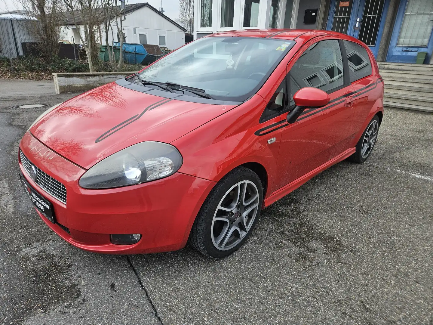 Fiat Grande Punto 1.4 16V Turbo Sport (88kW) Rot - 2