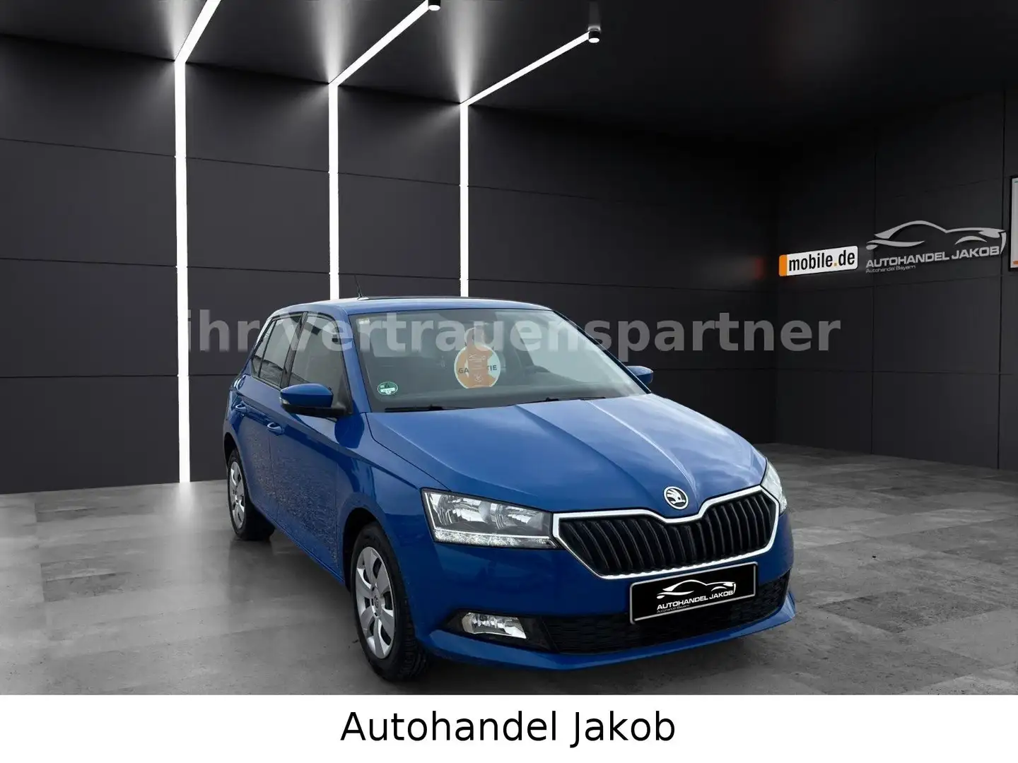 Skoda Fabia /Super Ausstattung/TÜV_SERVICE_NEU! Blau - 1