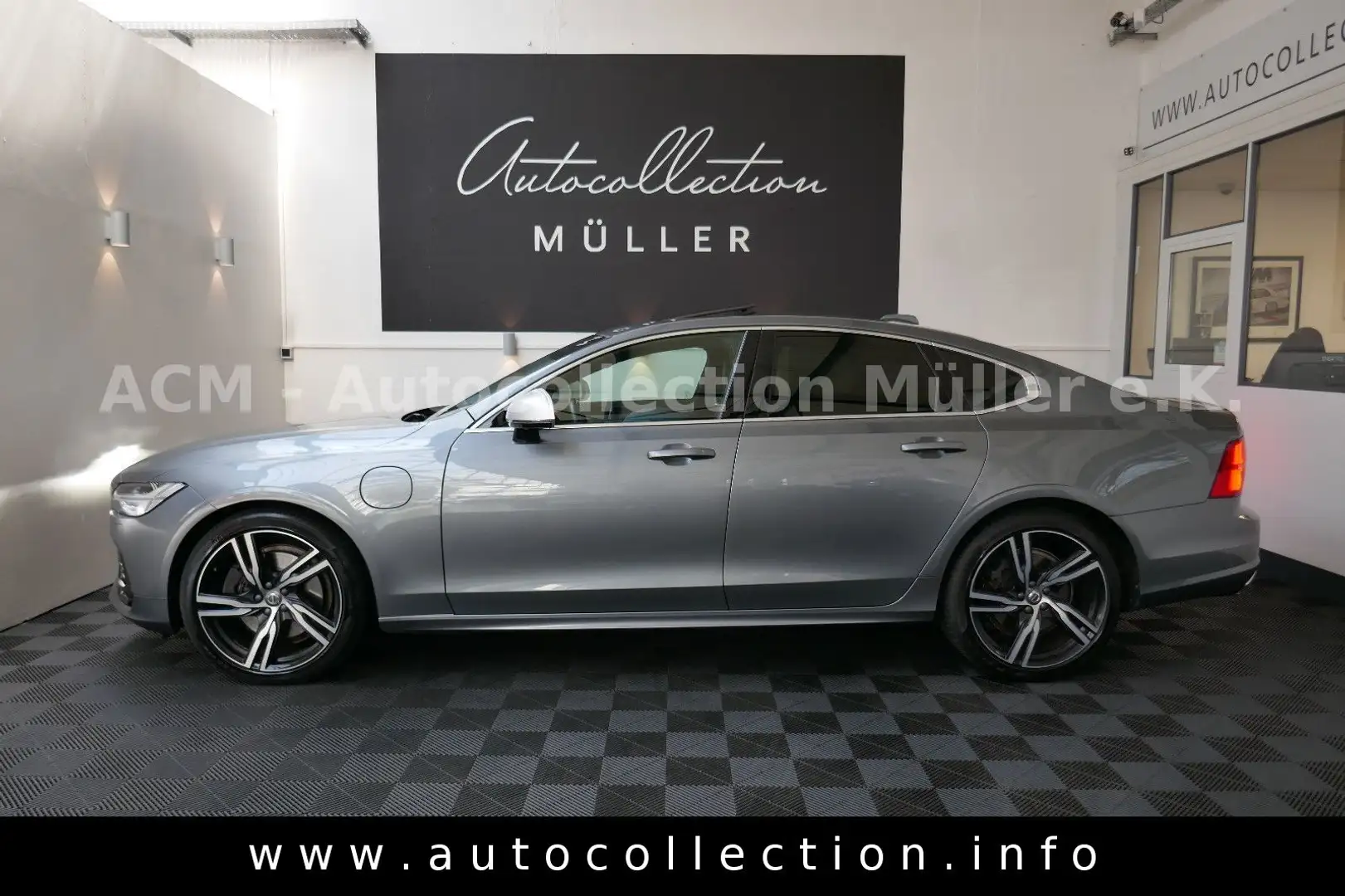 Volvo S90 R Design *AWD*SSD*AHK*HeadUp*Virtuell* Grau - 2