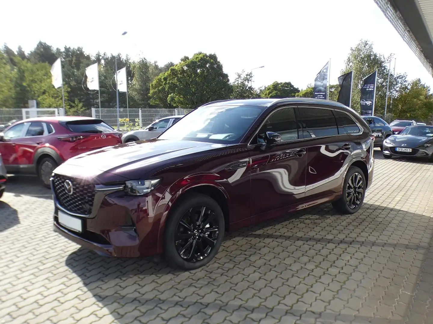Mazda CX-80 3.3L e-SKYACTIV D 254ps 8AT Homura Plus Rojo - 2
