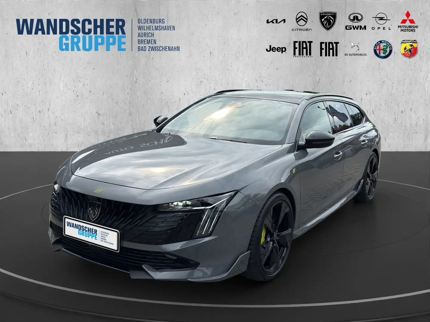 Peugeot 508 SW PSE 360 Plu +Navi+360+SD+Massage+SHZ+SpurH Grau - 1
