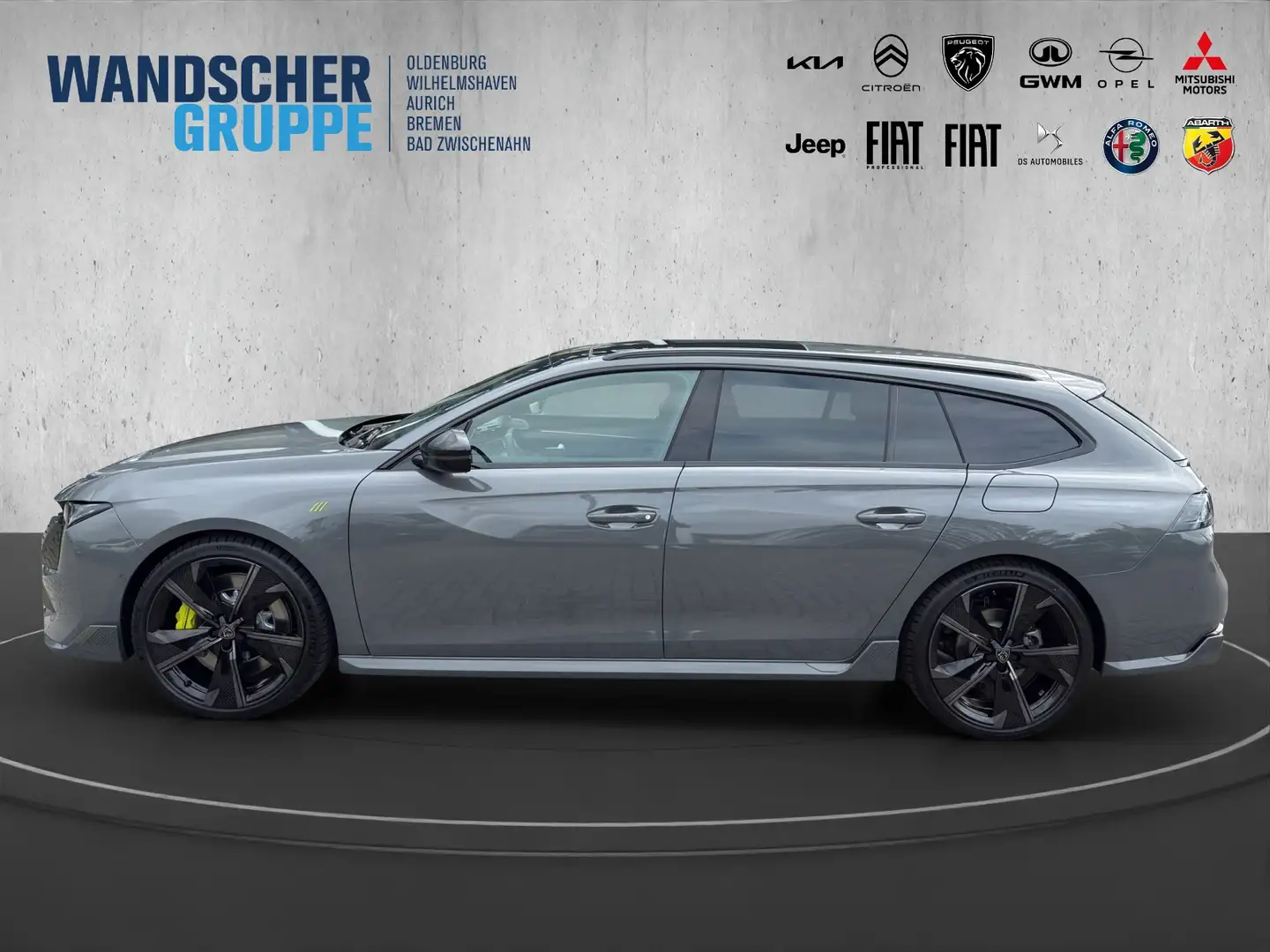 Peugeot 508 SW PSE 360 Plu +Navi+360+SD+Massage+SHZ+SpurH Grau - 2