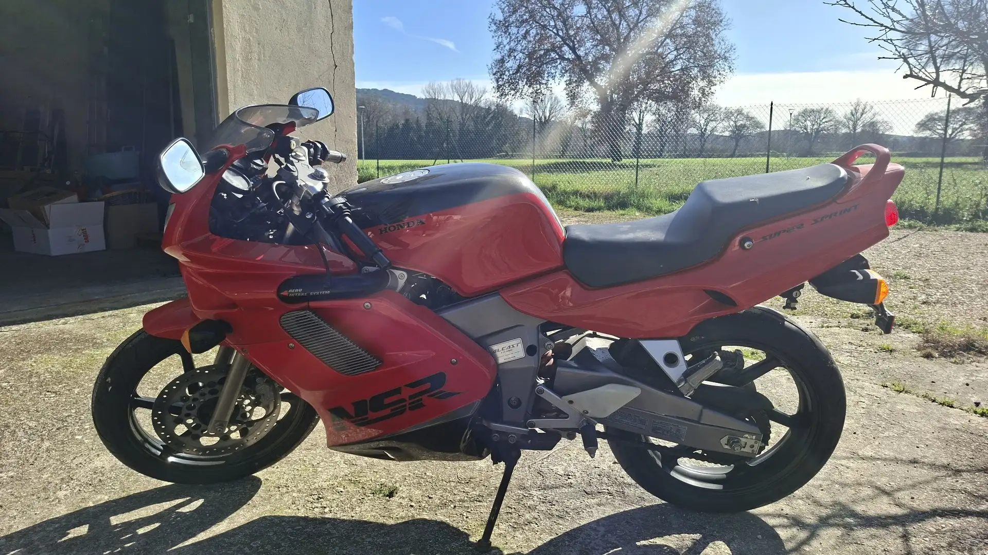 Honda NSR 125 Rojo - 1