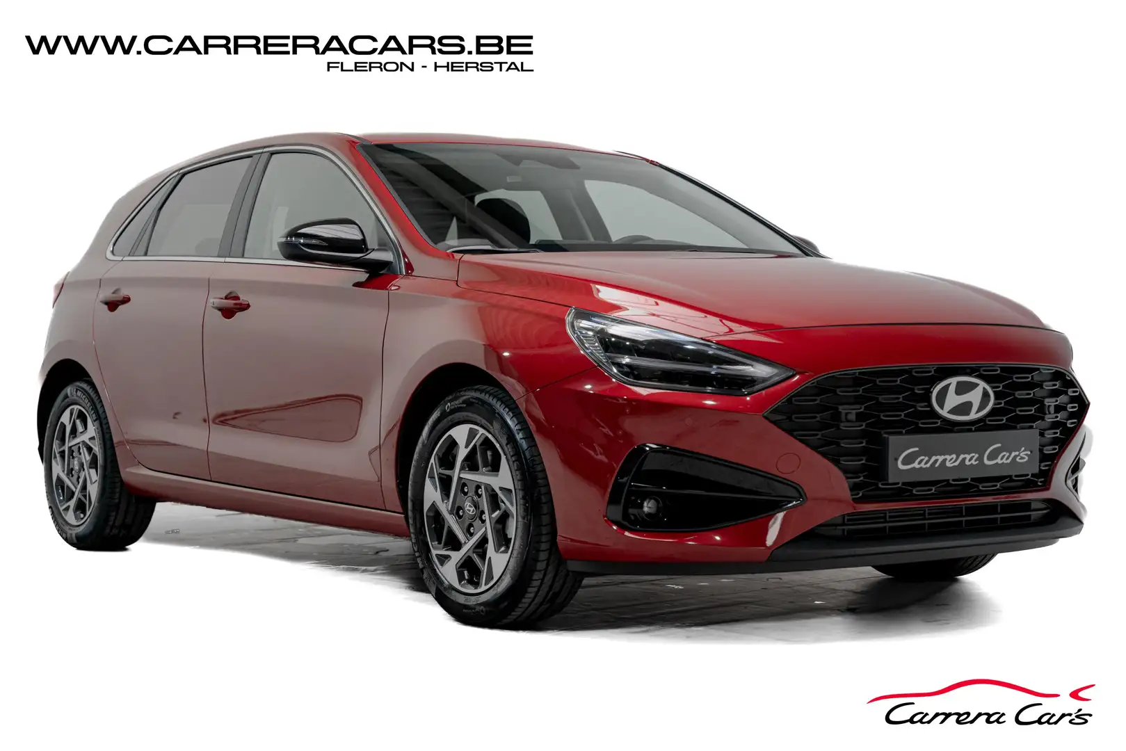 Hyundai i30 1.0 T-GDi Techno*|NEW*NAVI*CAMERA*REGU*LANE*LED*| Rood - 1