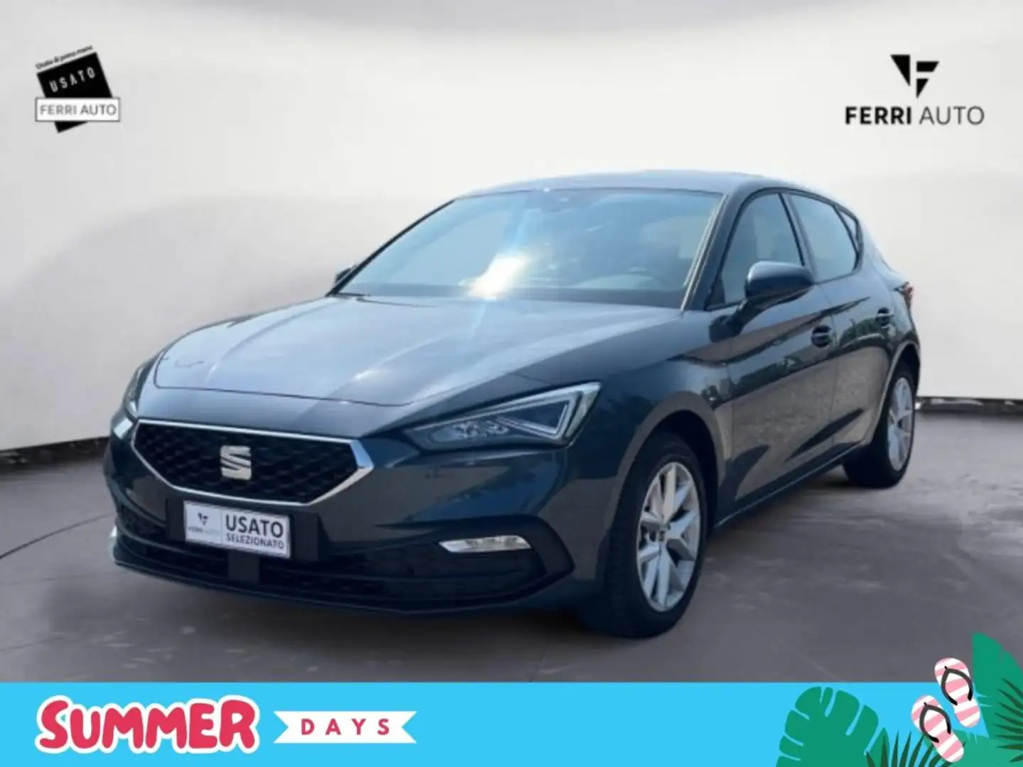 SEAT Leon 1.0 eTSI 110 CV DSG Business Grigio - 1