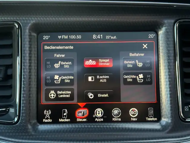 Dodge Challenger SRT Hellcat 6,2l V8 Schalter Ansicht 30