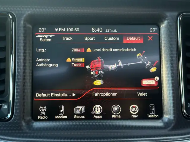 Dodge Challenger SRT Hellcat 6,2l V8 Schalter Ansicht 29