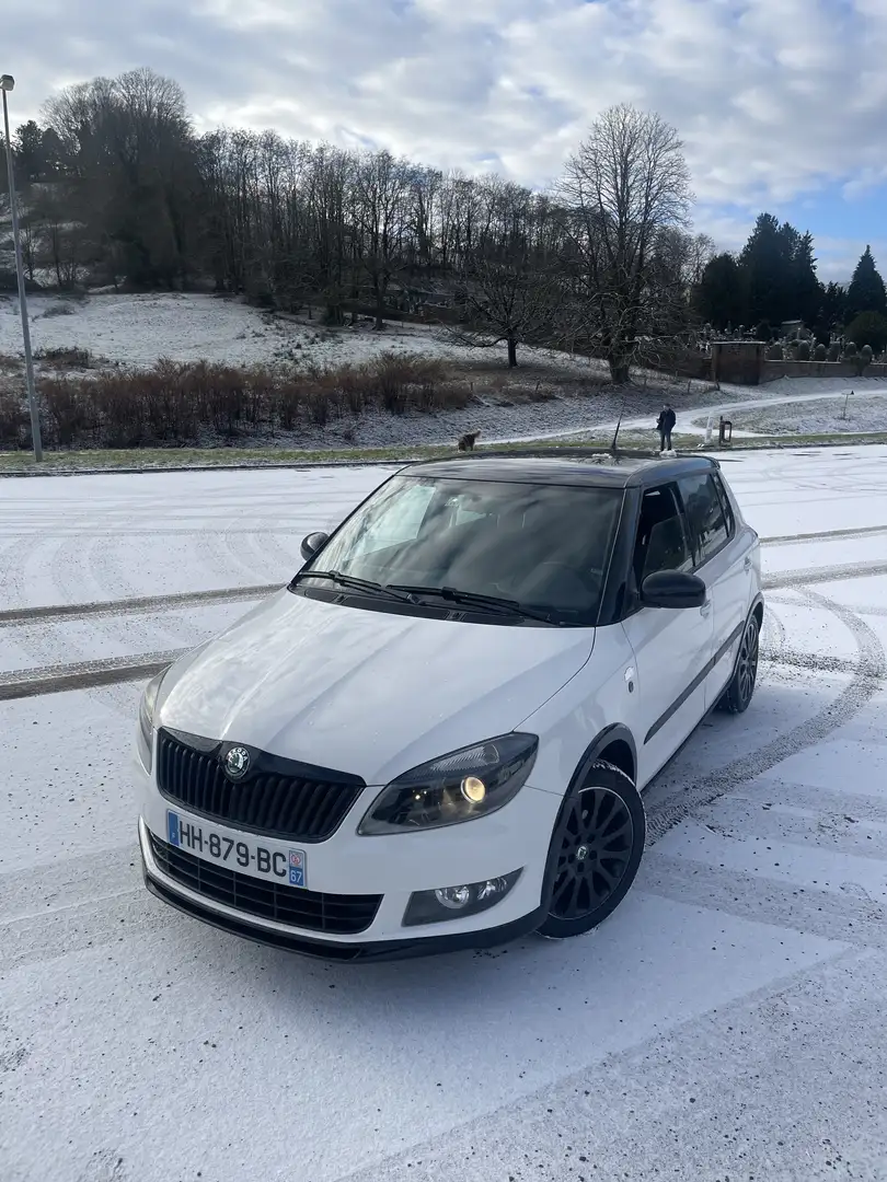 Skoda Fabia Fabia 1.2 TSI 85 Monte Carlo Blanc - 1
