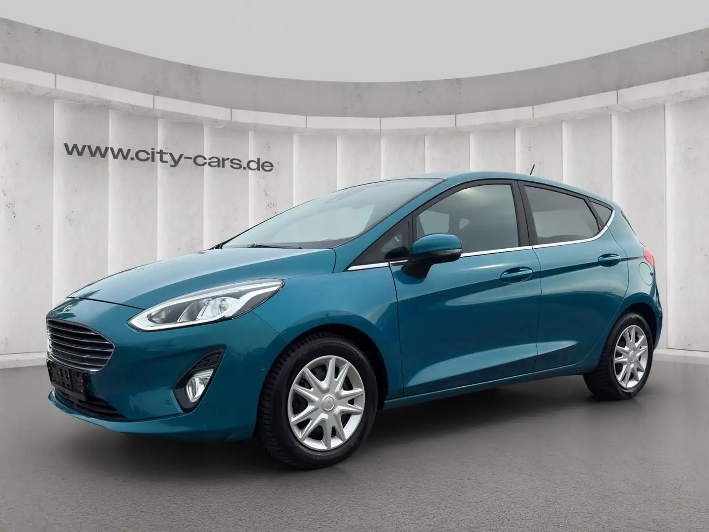 Ford Fiesta Titanium*Autom*Navi*Cam*Assistenten Blau - 1