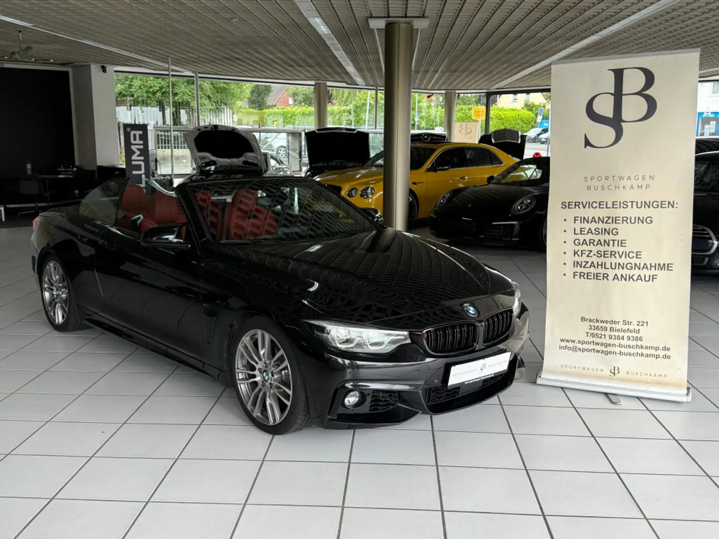 BMW 440 iCabrio xDrive M-SPORT HK 19 DIGI-TACHO Black - 1