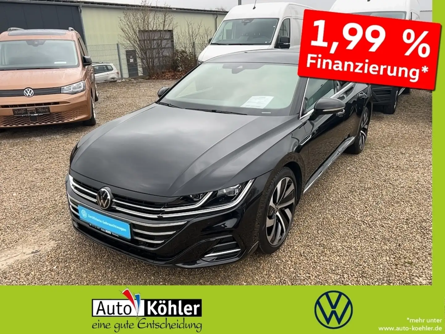 Volkswagen Arteon SB R-Line TDi 4M Aktionspreis! Gültig nur bis zum Schwarz - 1