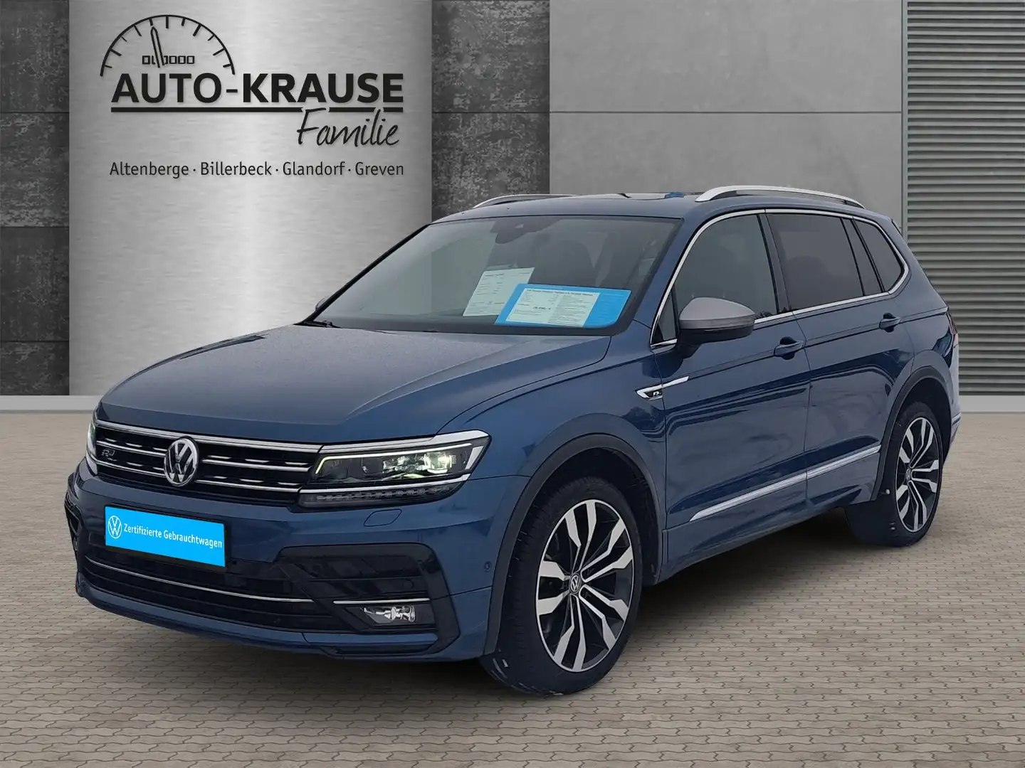 Volkswagen Tiguan Allspace 2.0 TDI DSG Highline R-Line 4Mot Blau - 2