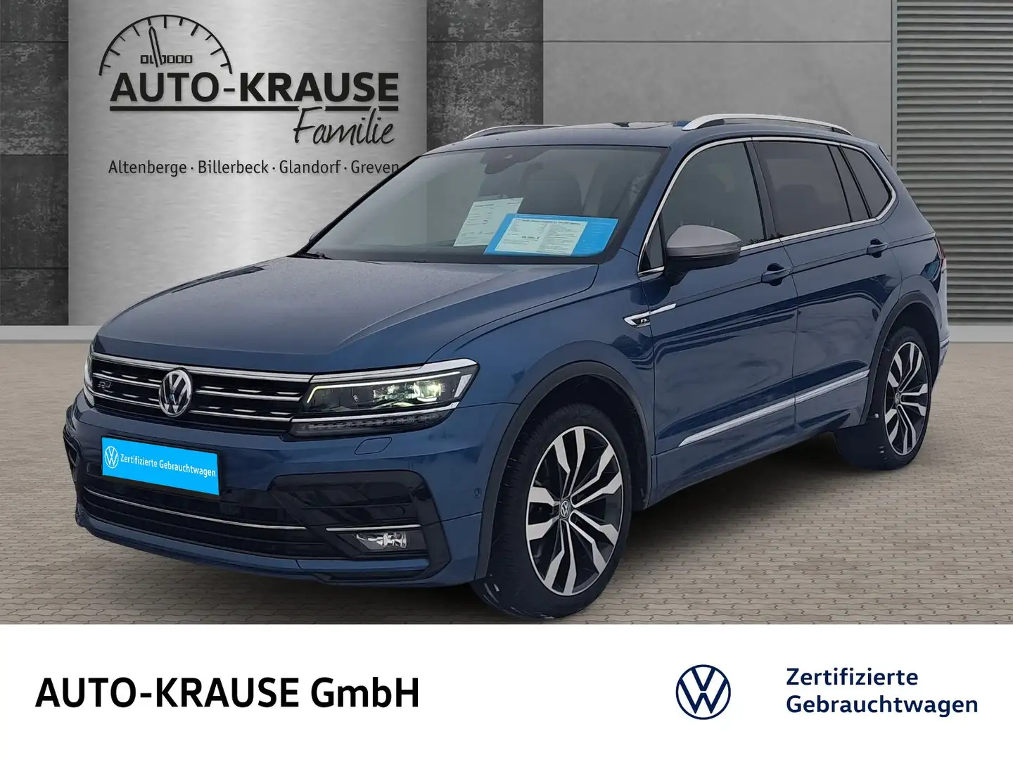 Volkswagen Tiguan Allspace 2.0 TDI DSG Highline R-Line 4Mot Blau - 1