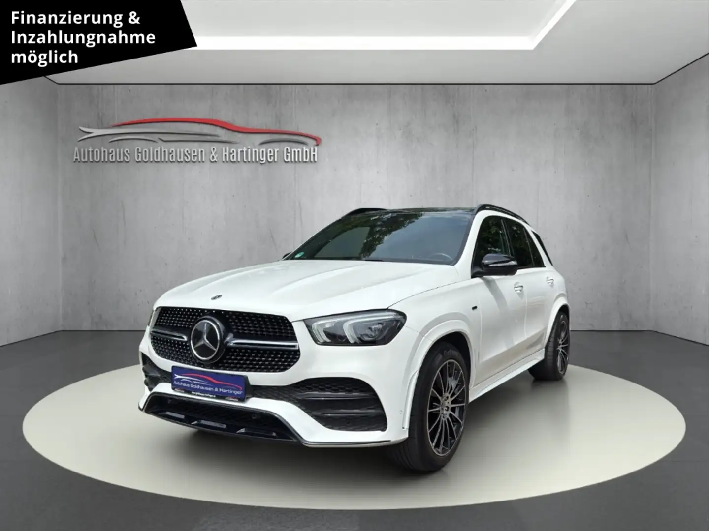 Mercedes-Benz GLE 350 -Klasse de 4Matic EU6d Sportpaket El. Panodach Nav White - 1