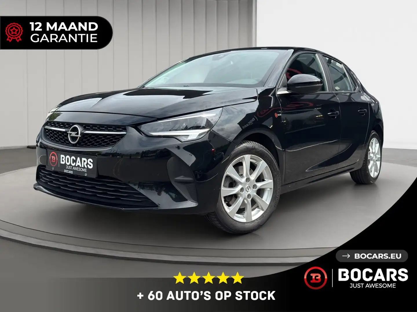 Opel Corsa 1.2 Turbo 100pk Edition S/S | Camera | Carplay Černá - 1