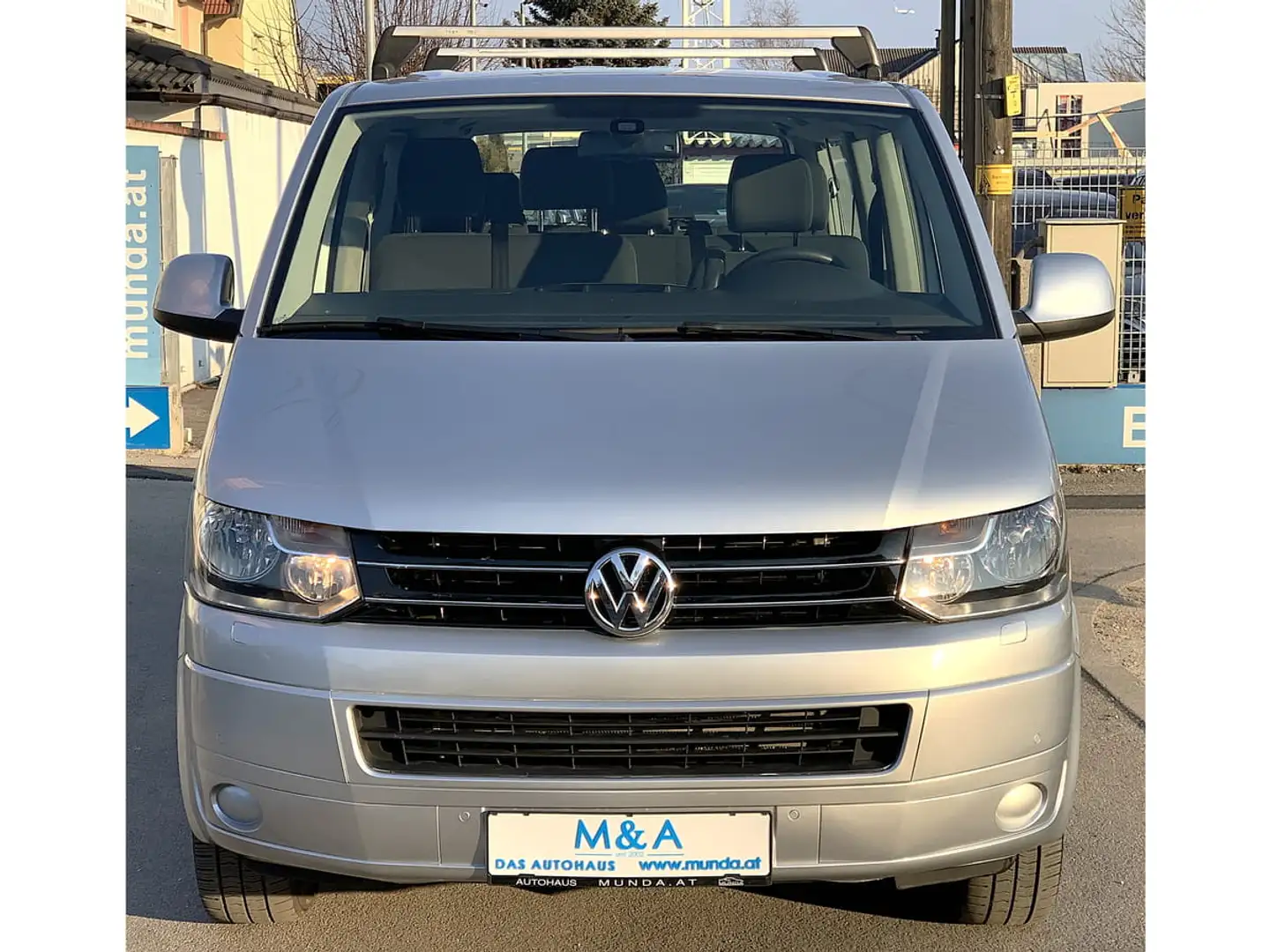 Volkswagen T5 Caravelle 2.0 TDI Comfortline lang 4Motion*9-SITZER Argent - 2