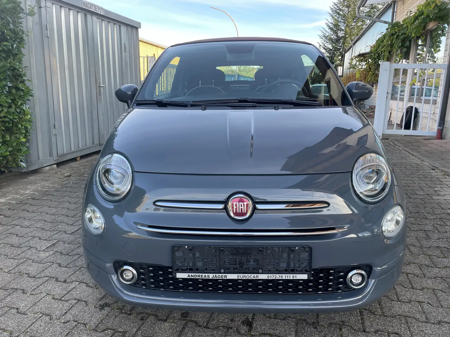Fiat 500C Lounge Gris - 2