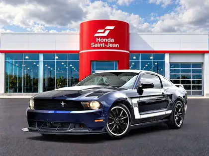 Blue 2012 Ford Mustang Coupe Rear-Wheel Drive 6-Speed Manual