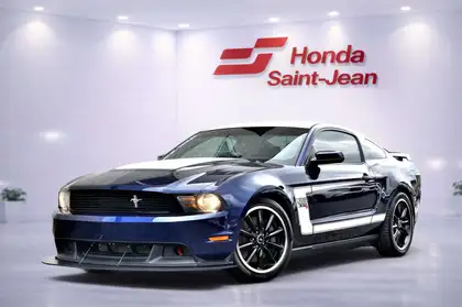Blue 2012 Ford Mustang Coupe Rear-Wheel Drive 6-Speed Manual